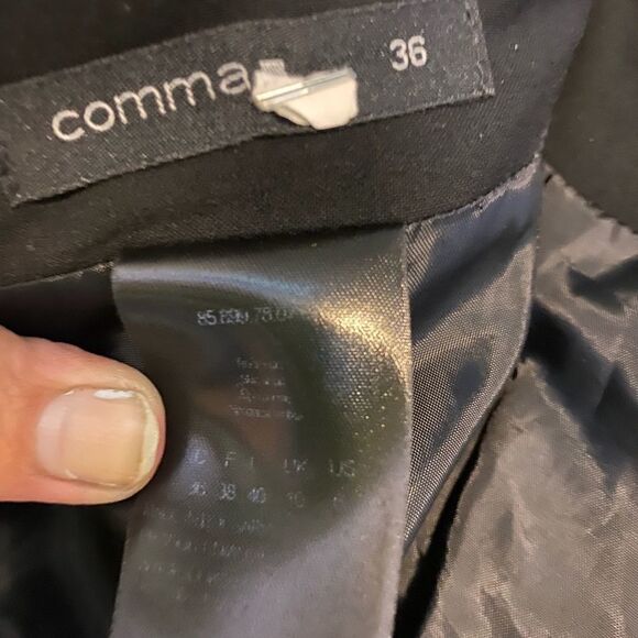 Comma black pencil skirt - Picture 6 of 16